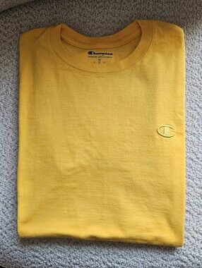 Champion Authentic Athleticwear T‑Shirt • Yellow • Size M